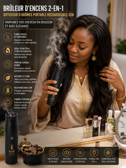 ELITE™ – Brûleur Électrique de Bakhour Rechargeable